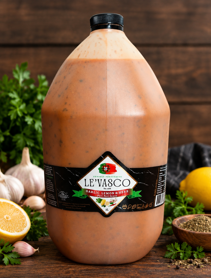 Garlic Lemon Herb Peri Peri 5 Litres